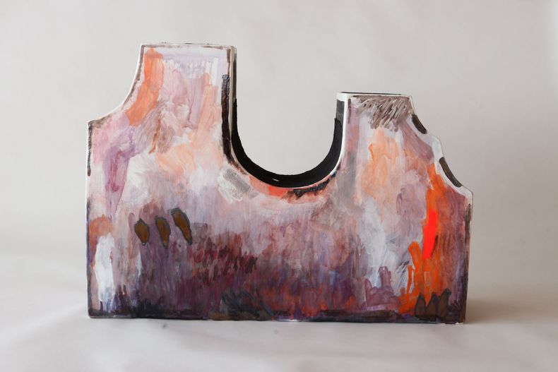 Ceramic sculpture by Japanese artist  Chisato Yasui