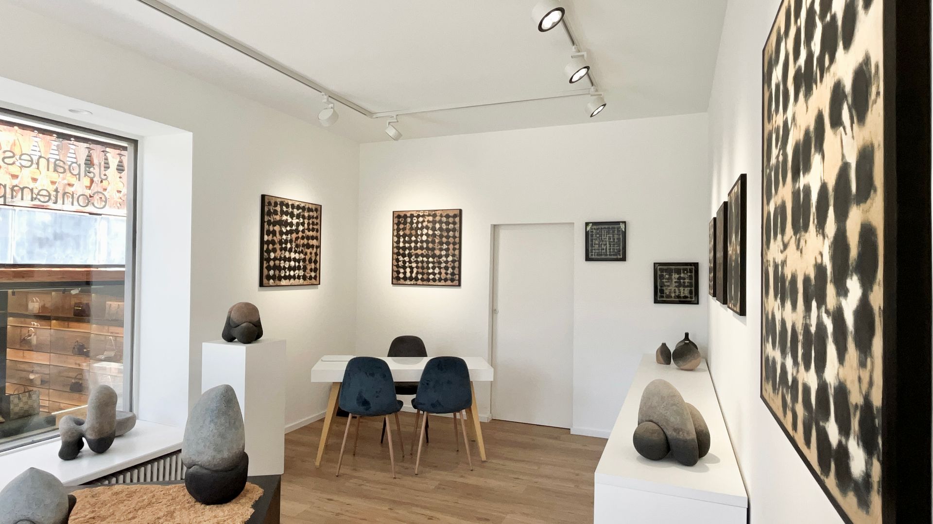 View of Follow the Lines exhibition