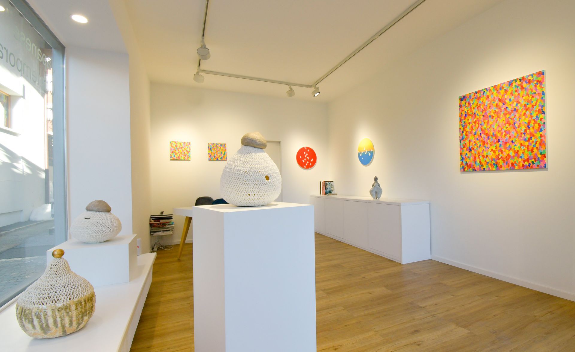 View of Human Bonds exhibition
