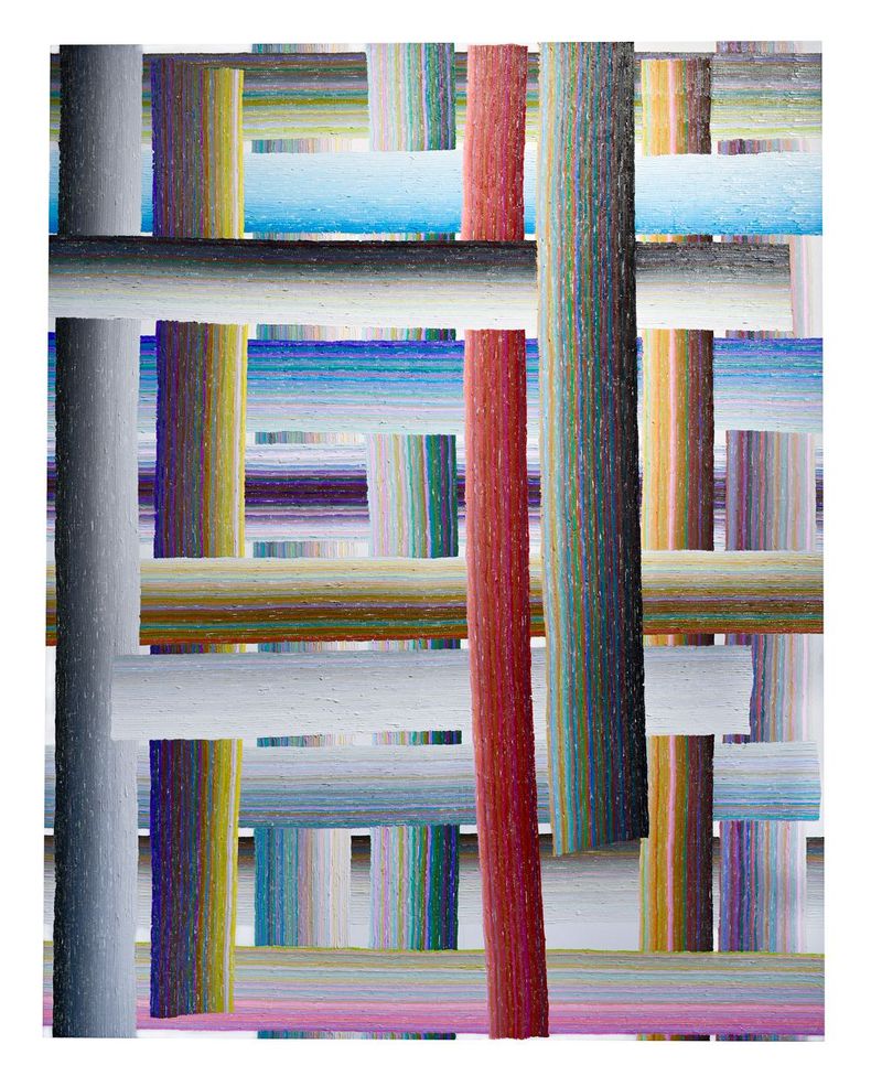 Painting by Japanese artist Aya Kawato