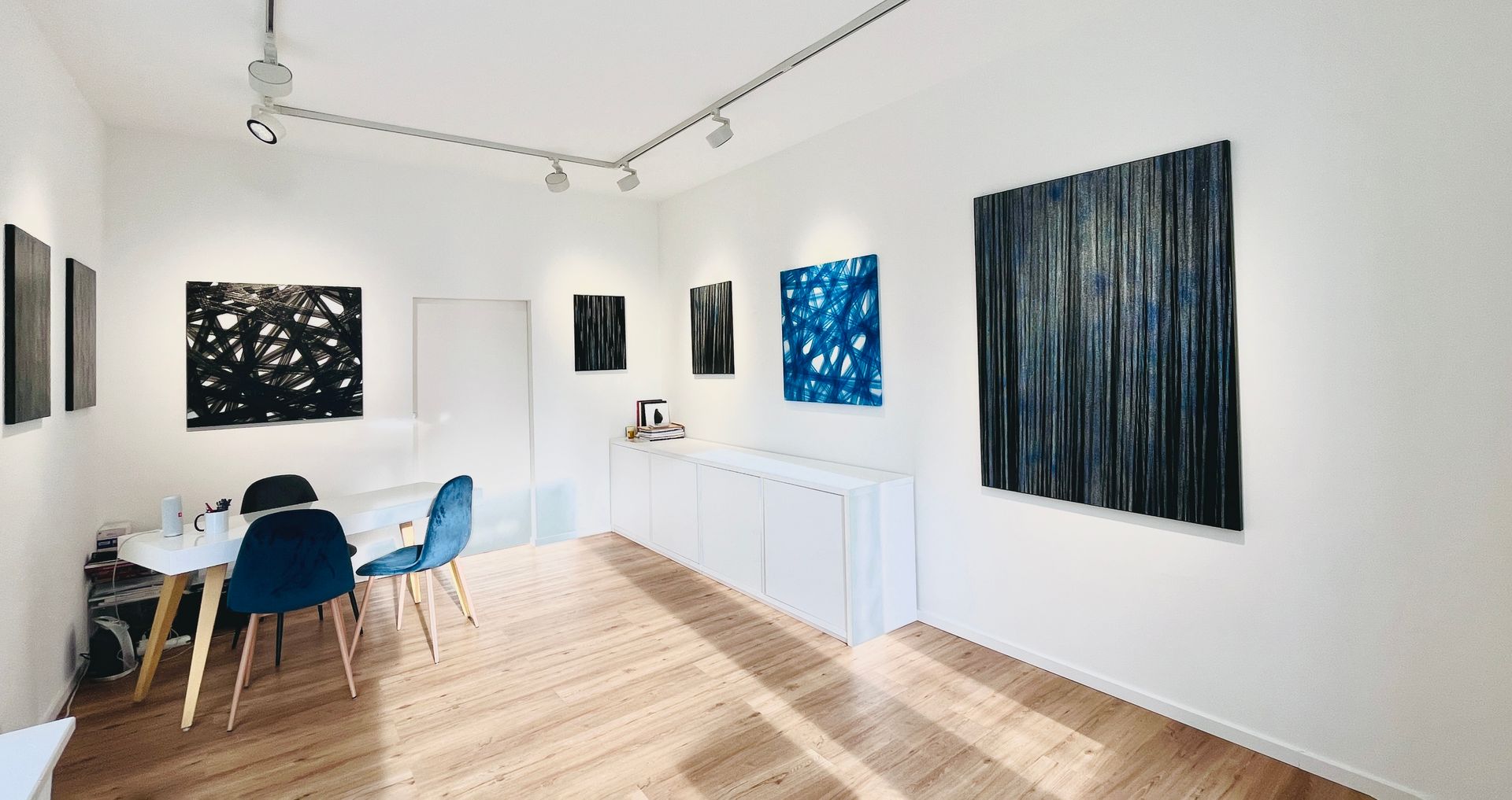 View of Follow the Lines exhibition