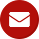 A red circle with a white envelope inside of it
