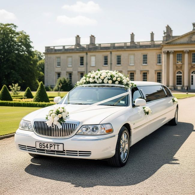 book a wedding limo