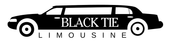 Black tie limousine logo