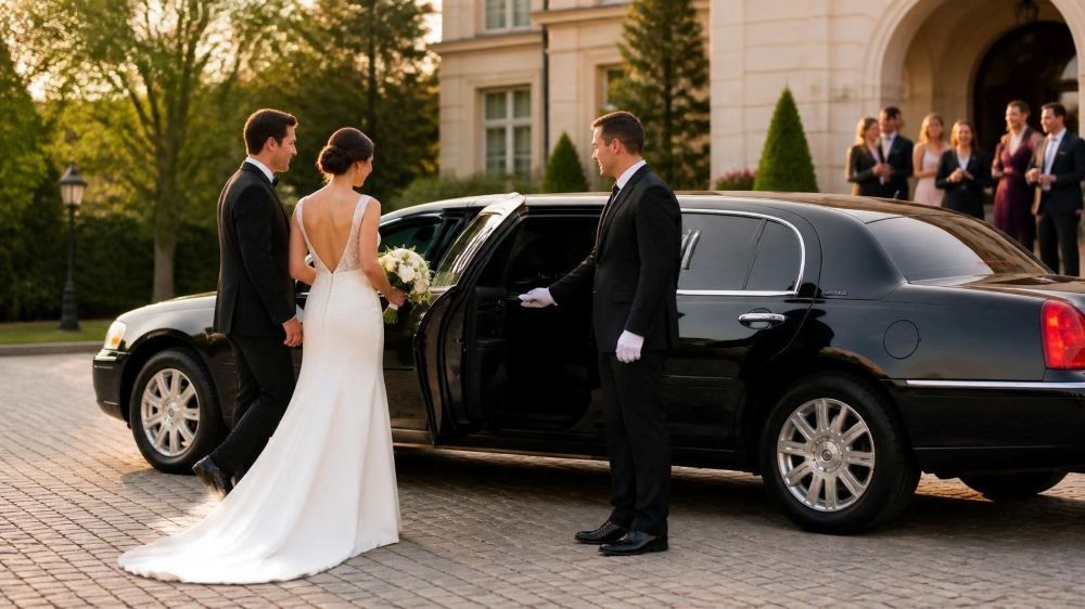 wedding limo transportation