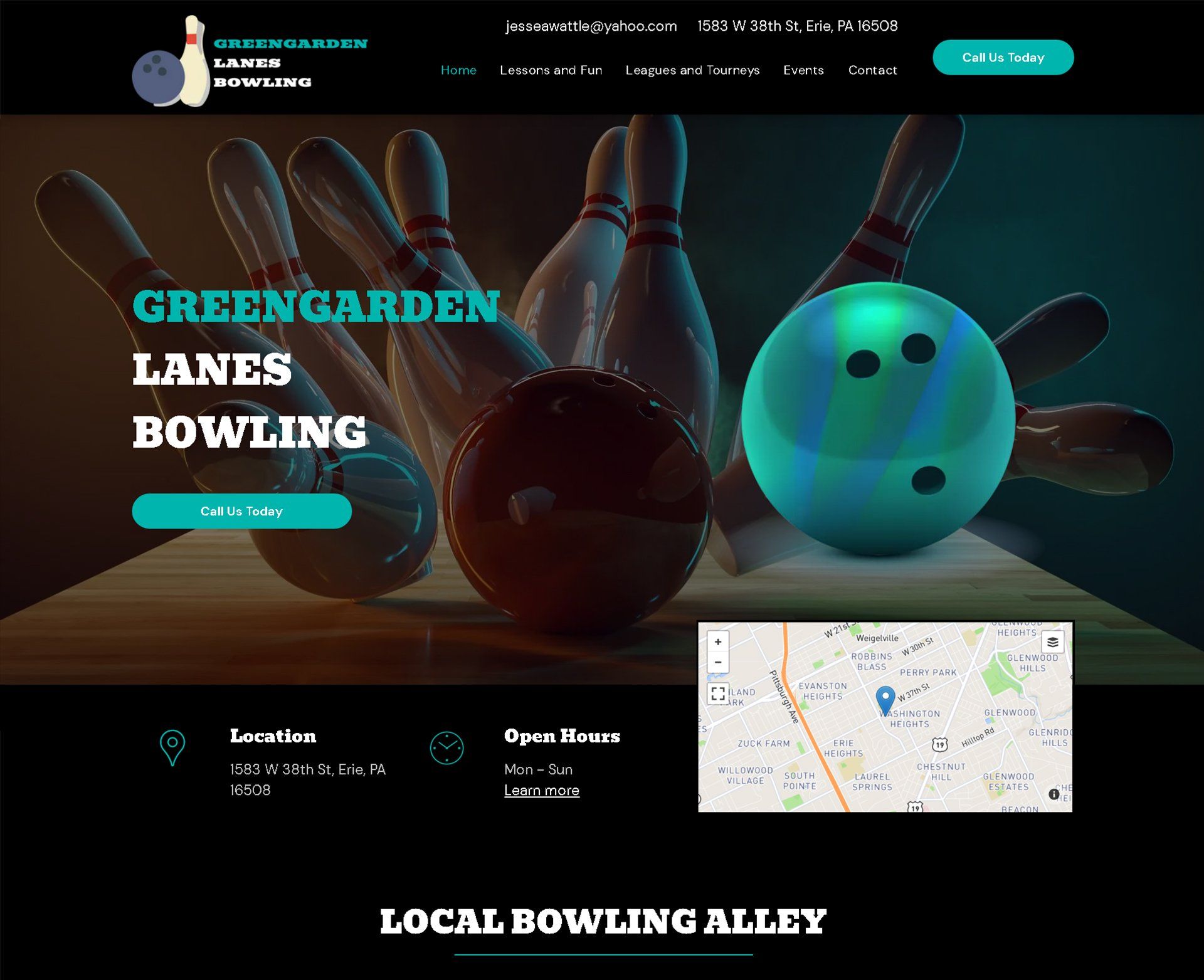 Engage Portfolio Greengarden Lanes Bowling