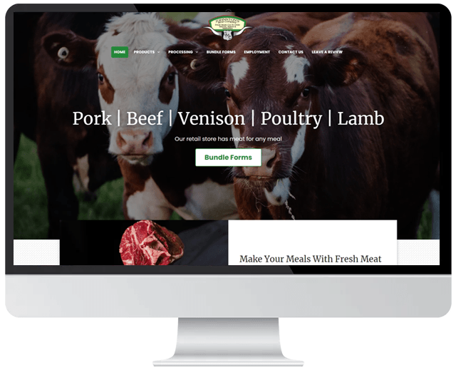 Engage website portfolio Farm/ Rural