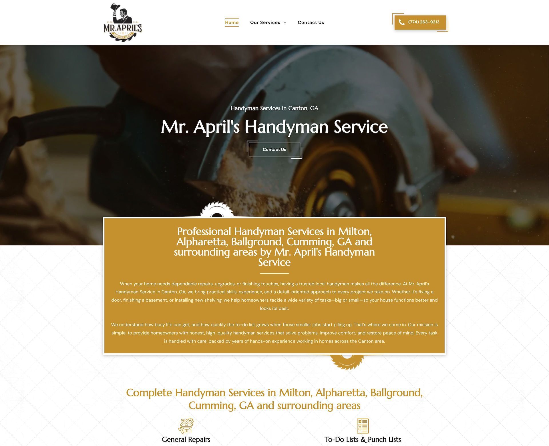 Mr. April's Handyman Service