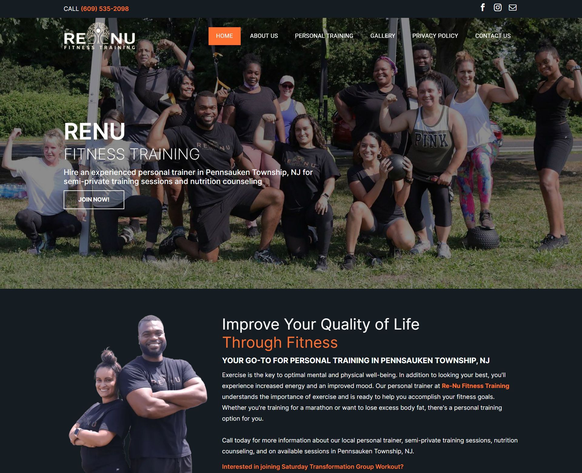 Engage Portfolio Re-Nu Fitness Training
