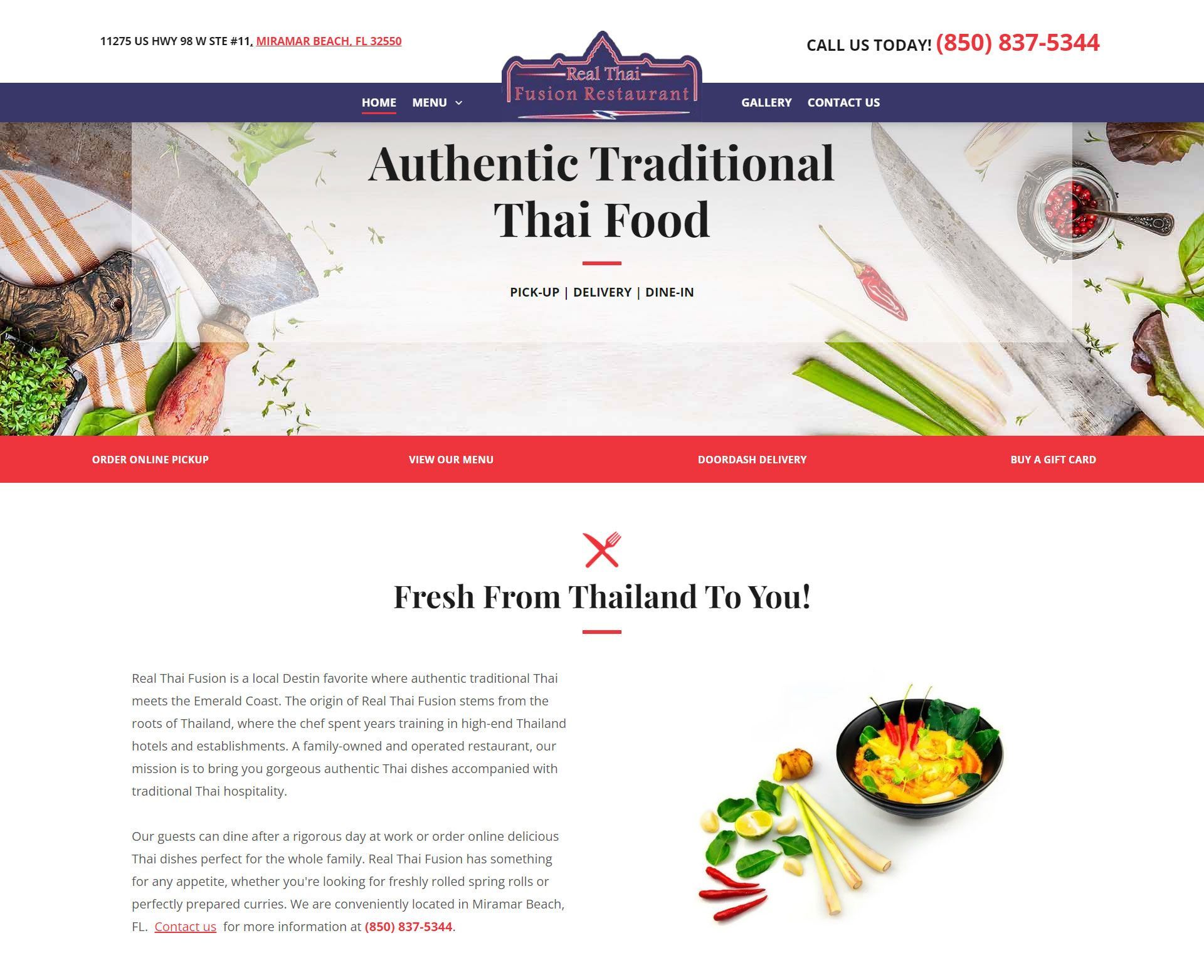 Engage Portfolio Real Thai Fusion