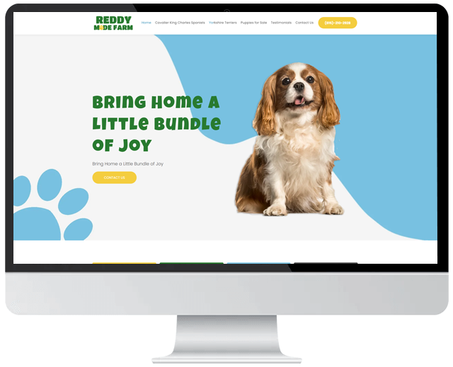 Engage website portfolio Pets