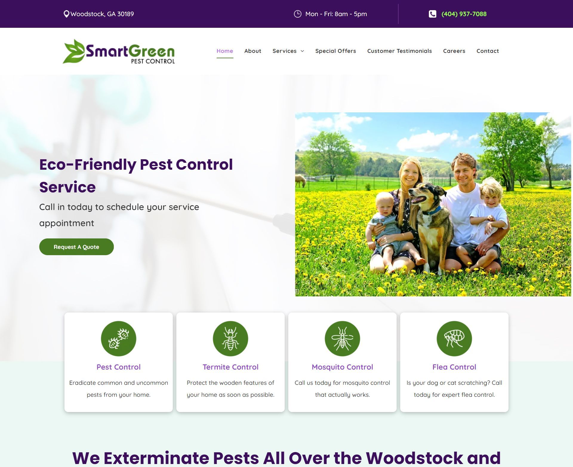 Engage Portfolio Smart Green Pest Control