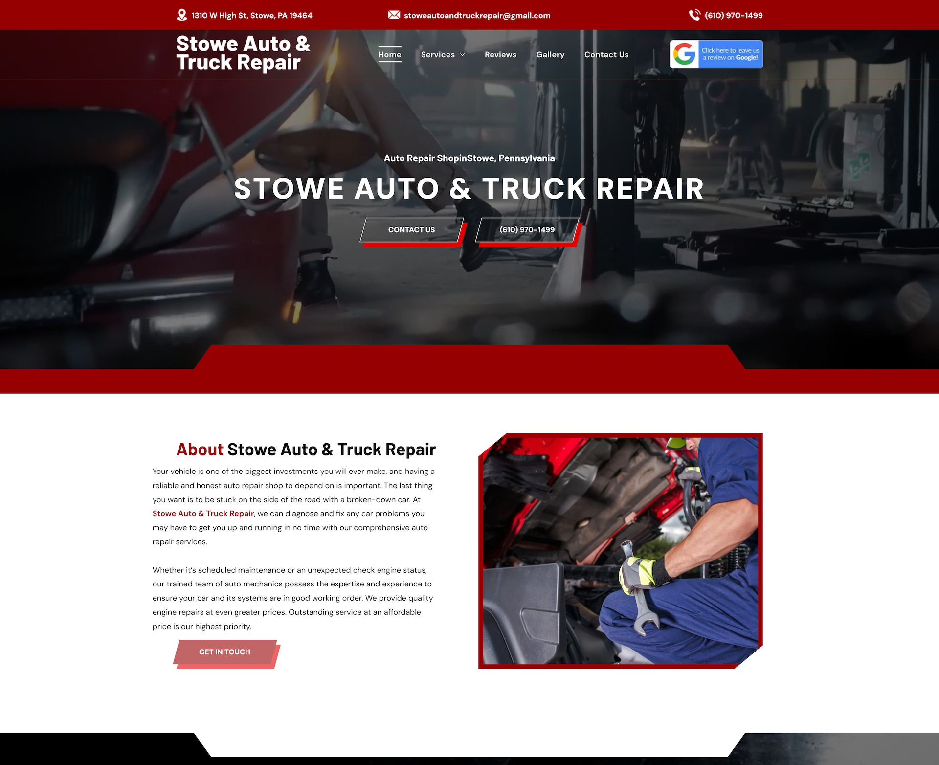 Stowe Auto & Truck Repair