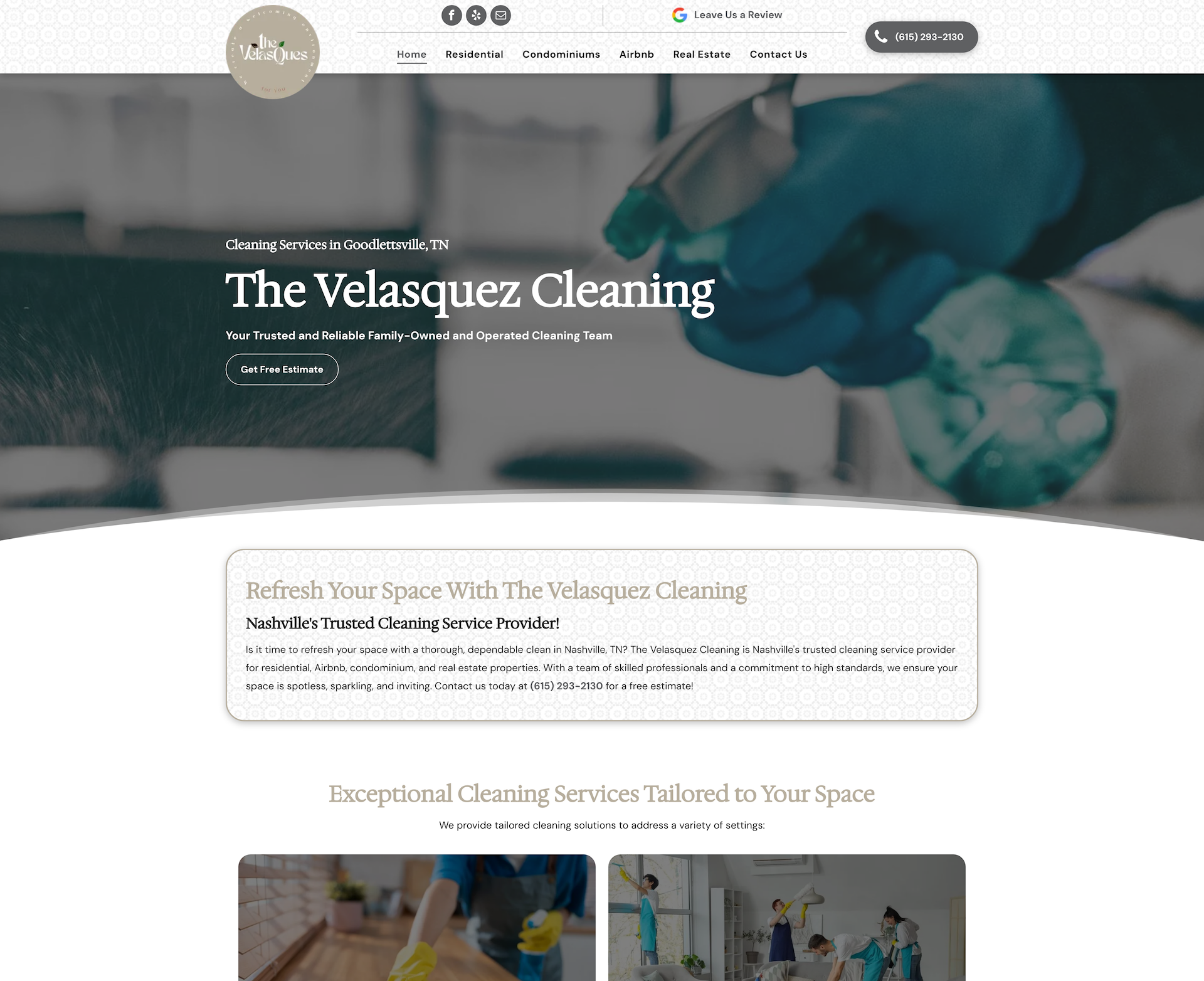 The Velasquez Cleaning