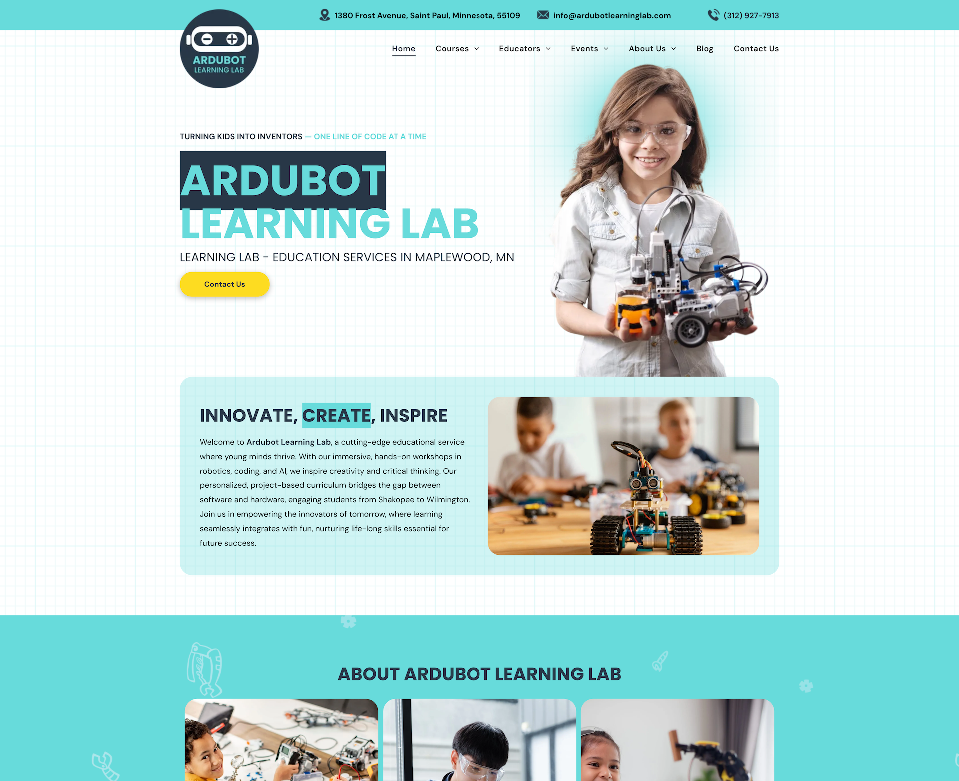 Ardubot Learning Lab