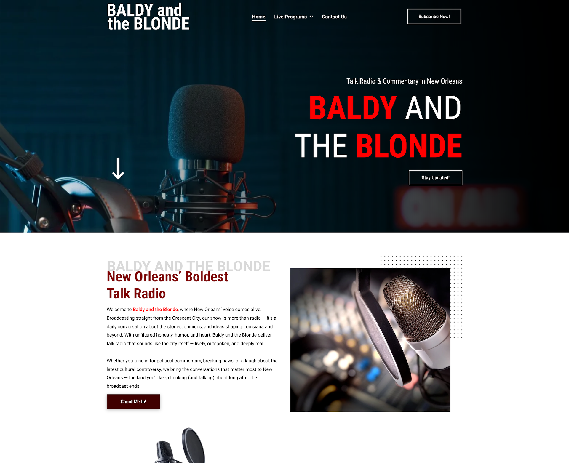 Baldy and the Blonde