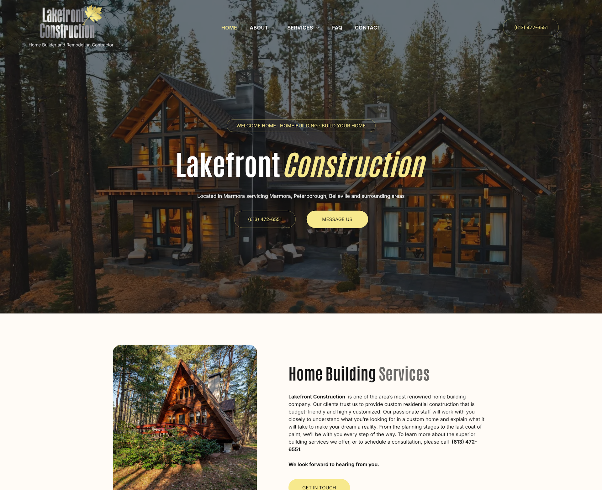 Lakefront Construction
