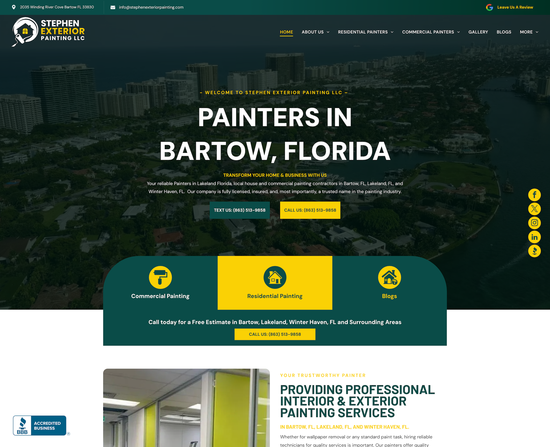 Stephen Exterior Painting