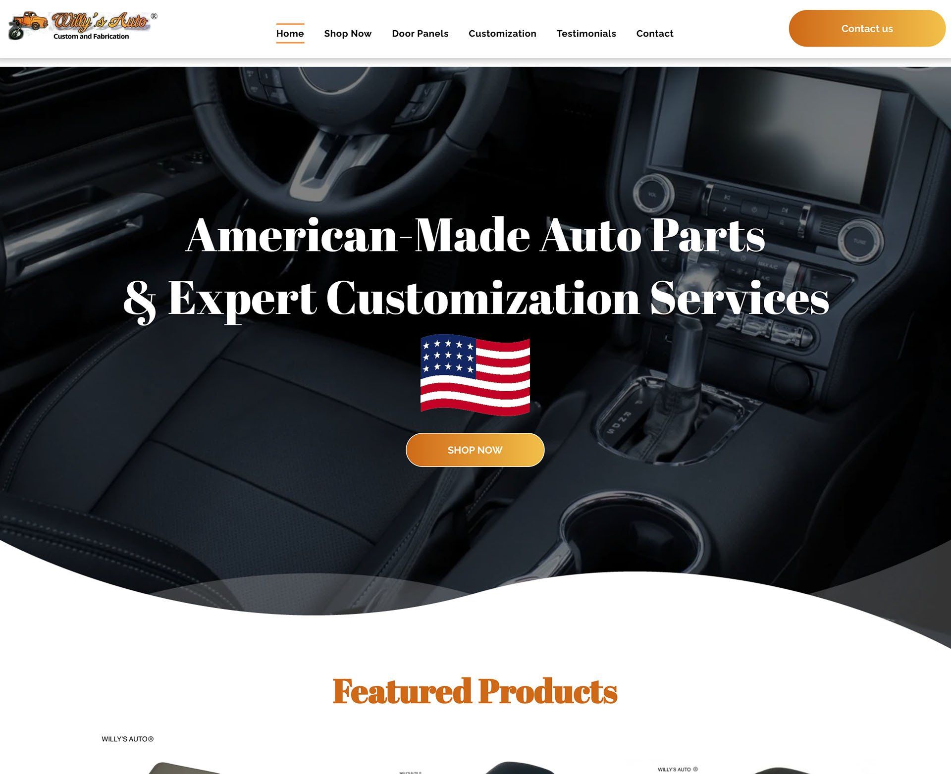 Engage Portfolio Willy's Auto Custom and Fabrication