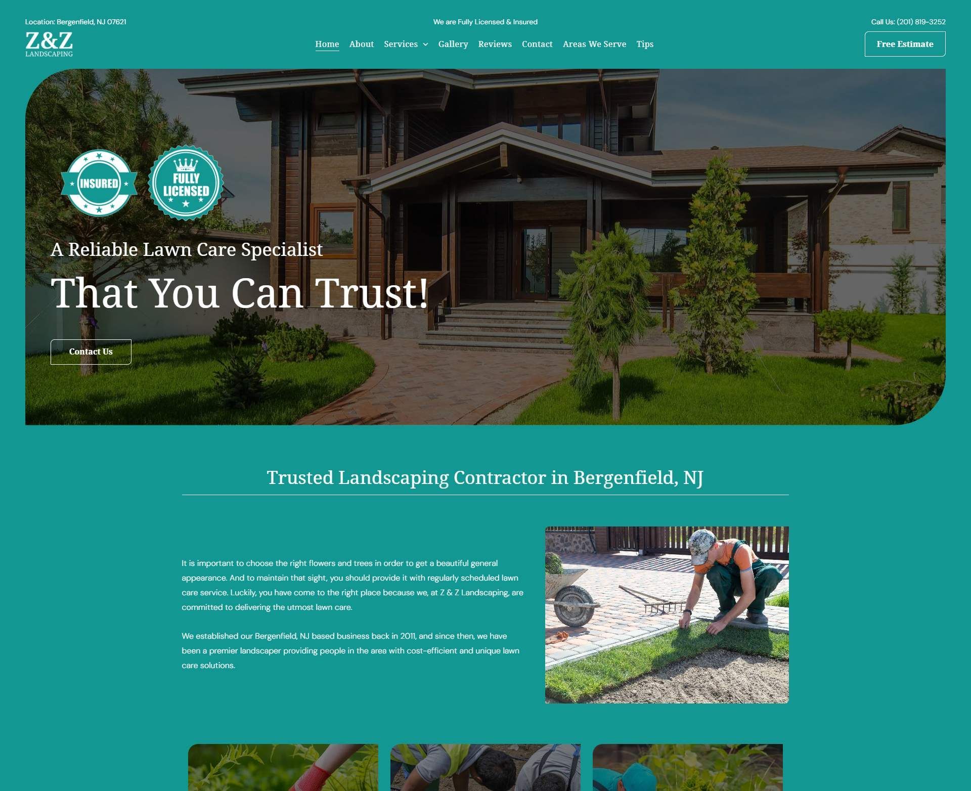 A screenshot of a website that says `` that you can trust ''.