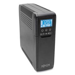 A black ups with a display on the front of it.