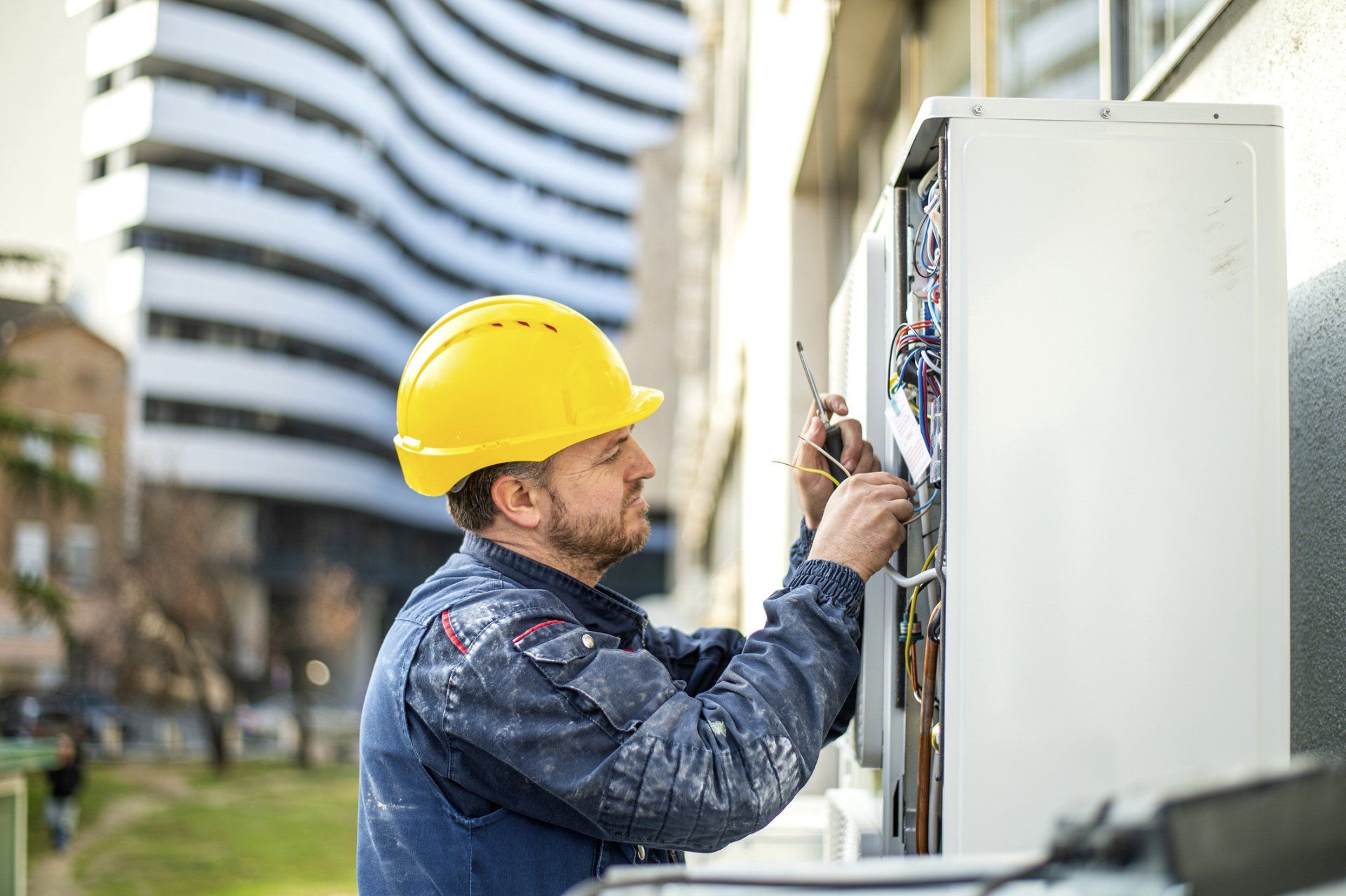 Technician Services Outdoor AC Unit — Rolla, MO – Arnco Mechanical LLC