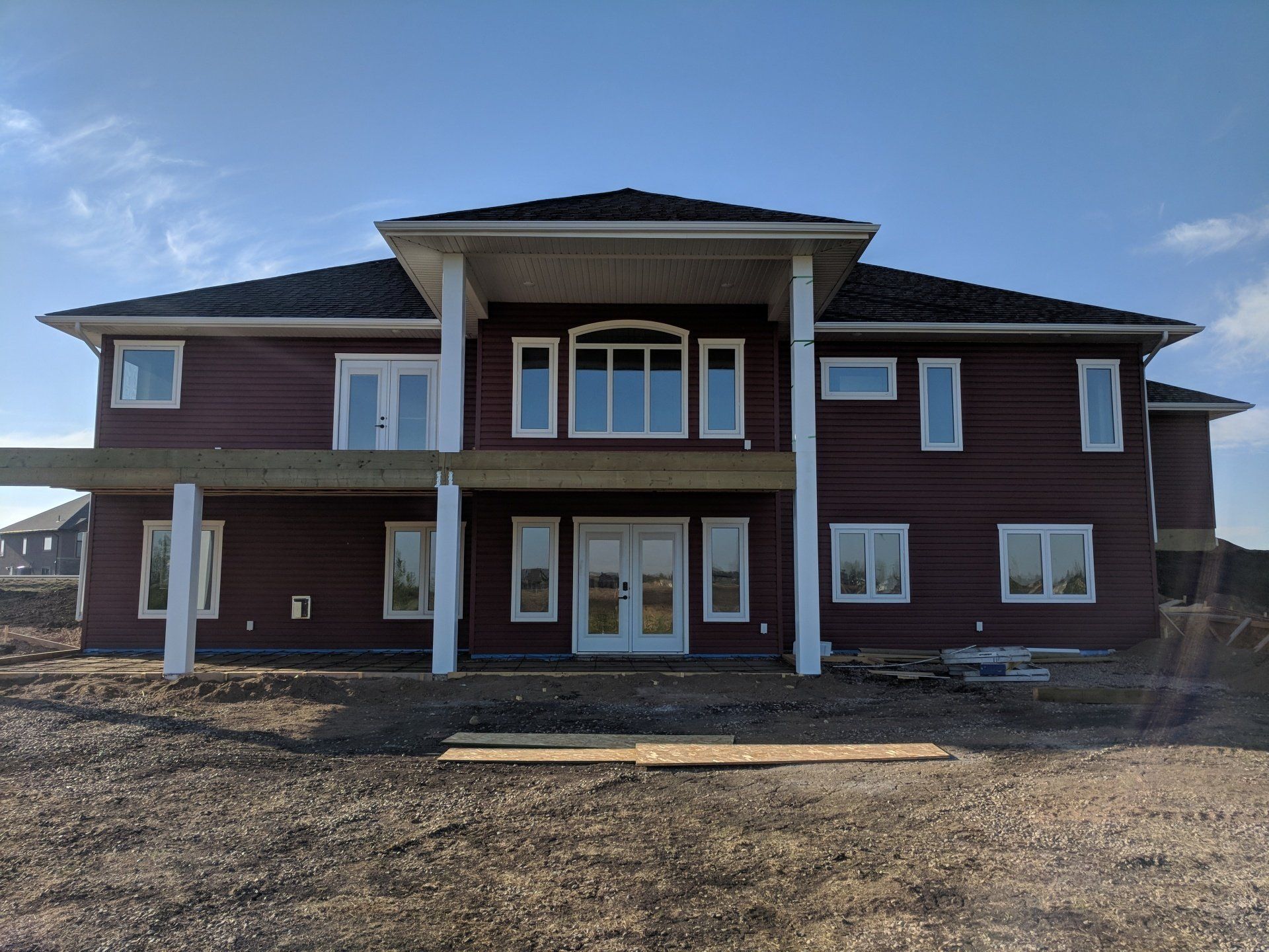 new contructed beautiful house