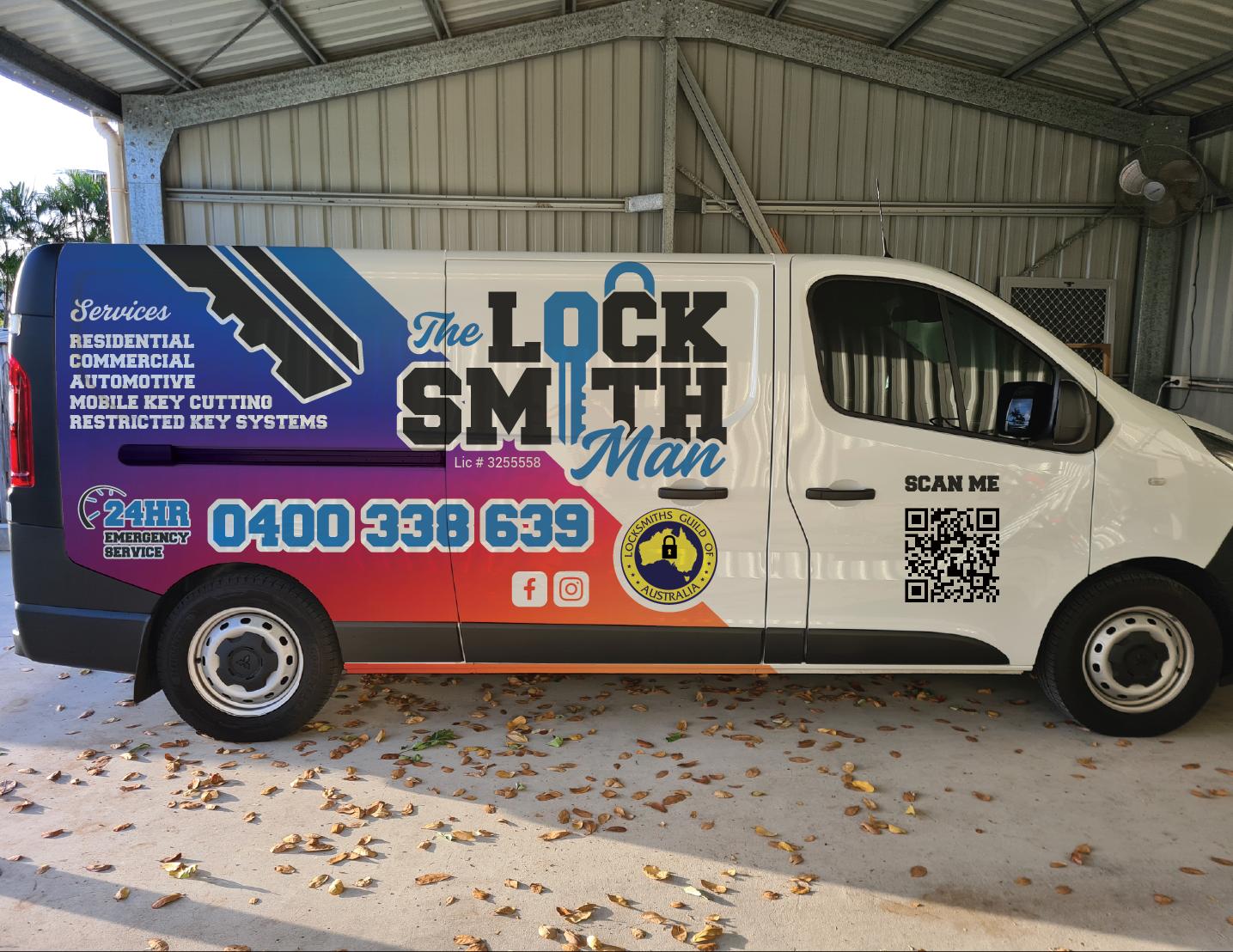 The Locksmith Man Van — Locksmith in Townsville, QLD