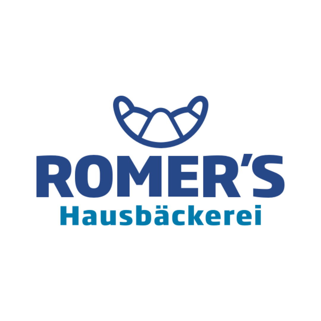 Le logo de la römer's Hausbackerei représente un croissant.