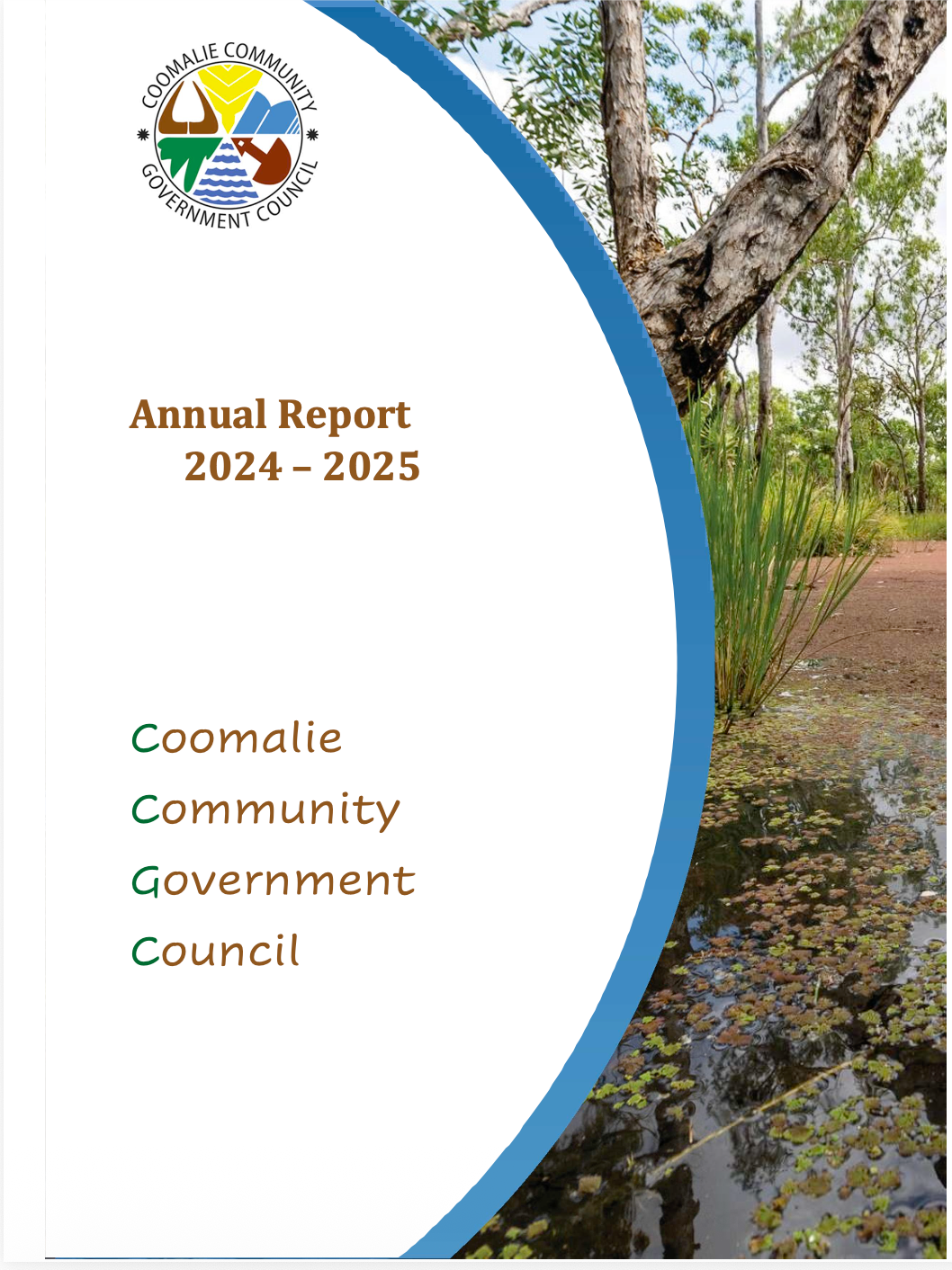 Annual Report front page