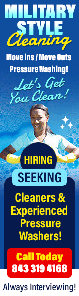 Military style cleaning is hiring cleaners and experienced pressure washers