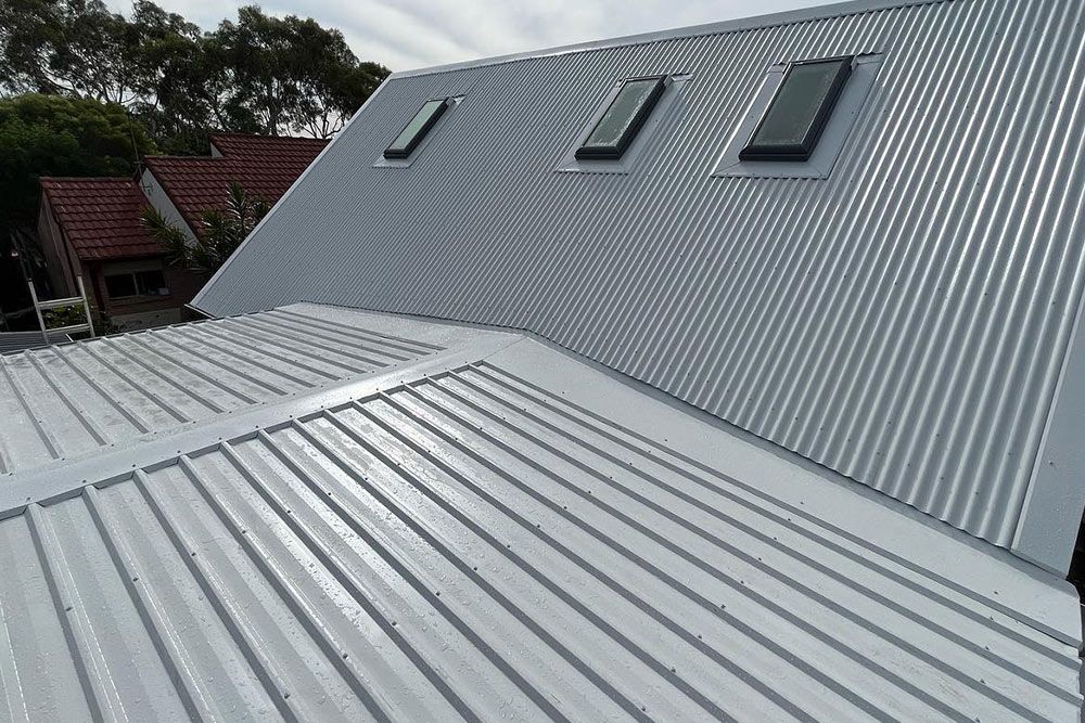 Roof with Windows: A Skylight Installation Specialist — Roofing in Newcastle, NSW