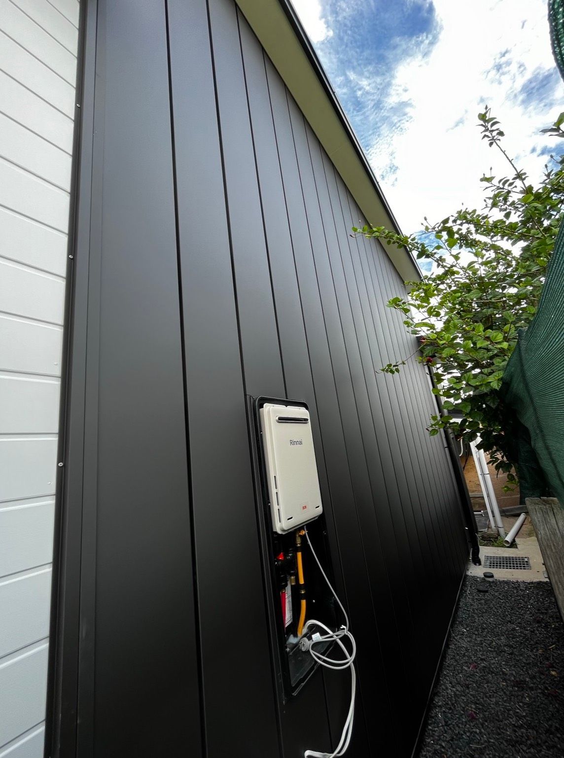 Black wall cladding — Cladding in Newcastle, NSW