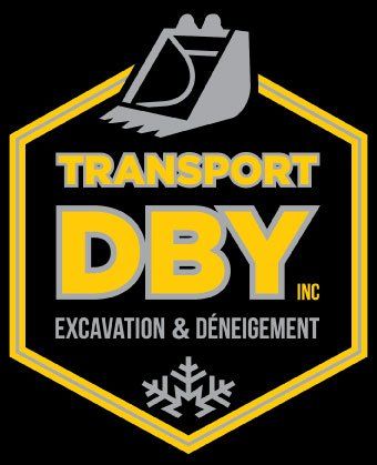 Un logo pour transport dby inc excavation et déneigement