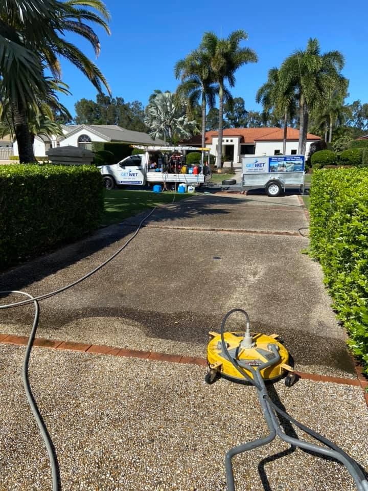 Get Wet Cleaning Services' expert pressure washing services