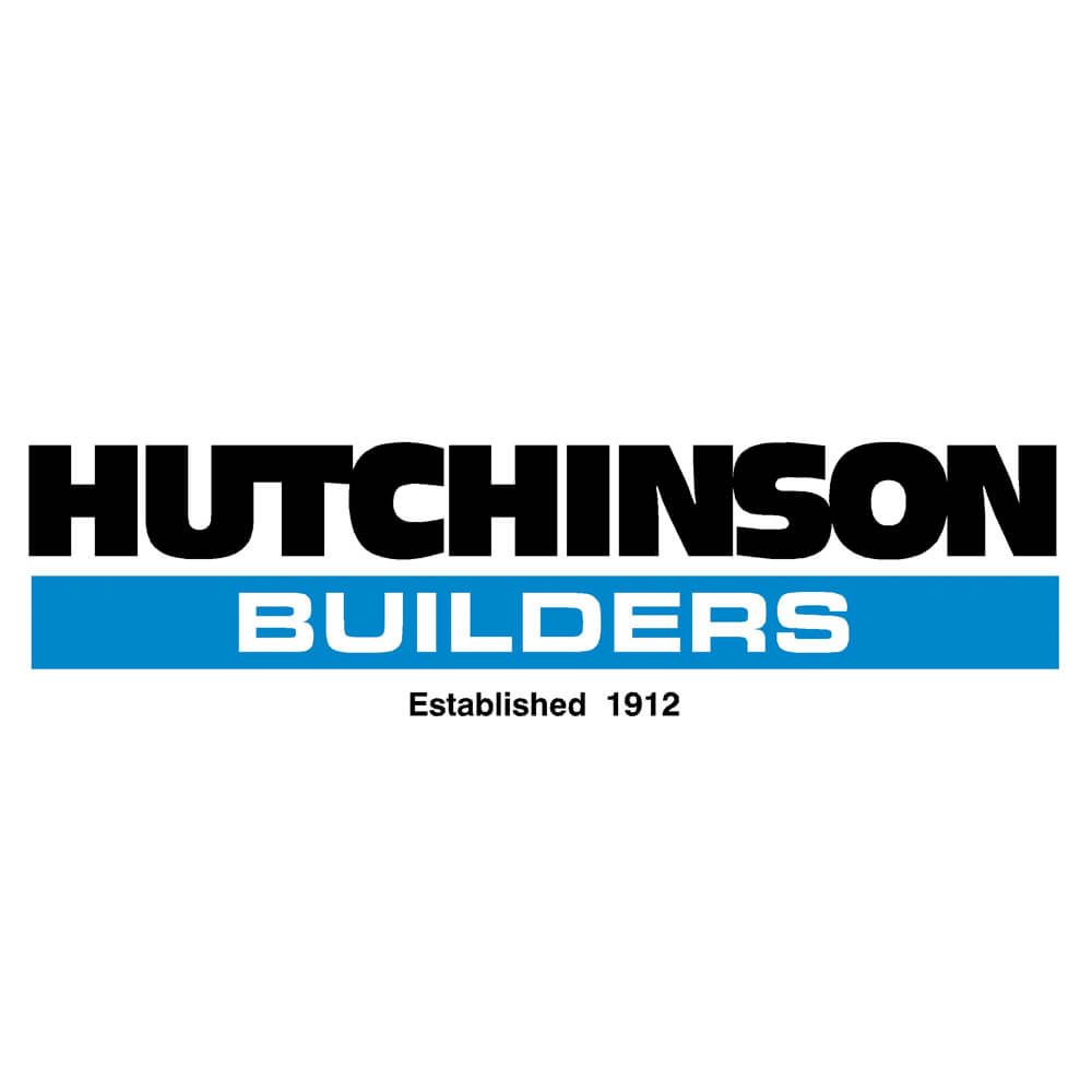 Hutchinson builders logo. We offer them gold coast pressure cleaning.