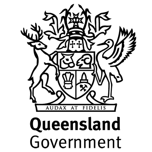 queensland government logo. We work with them providing excellent pressure cleaning. gold coast Pressure cleaning clients
