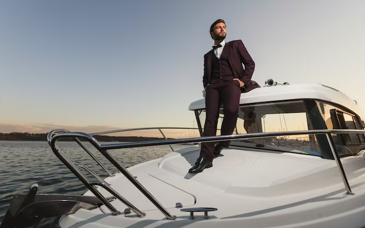 Business meeting on Yacht Charter