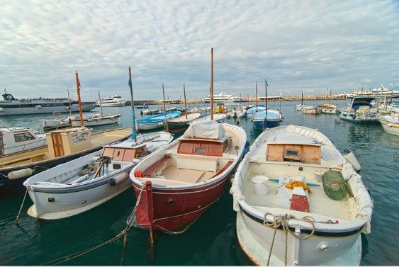 boat rental capri italy