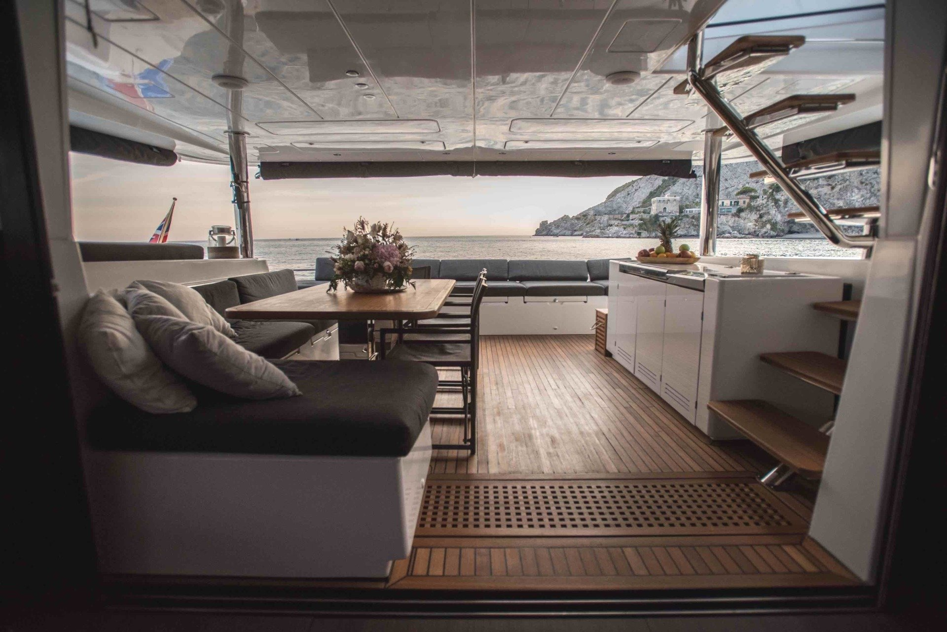 catamaran charter amalfi coast
