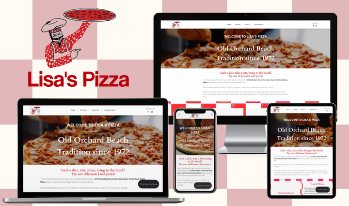 Lisa's Pizza Located in Old Orchard Beach Maine