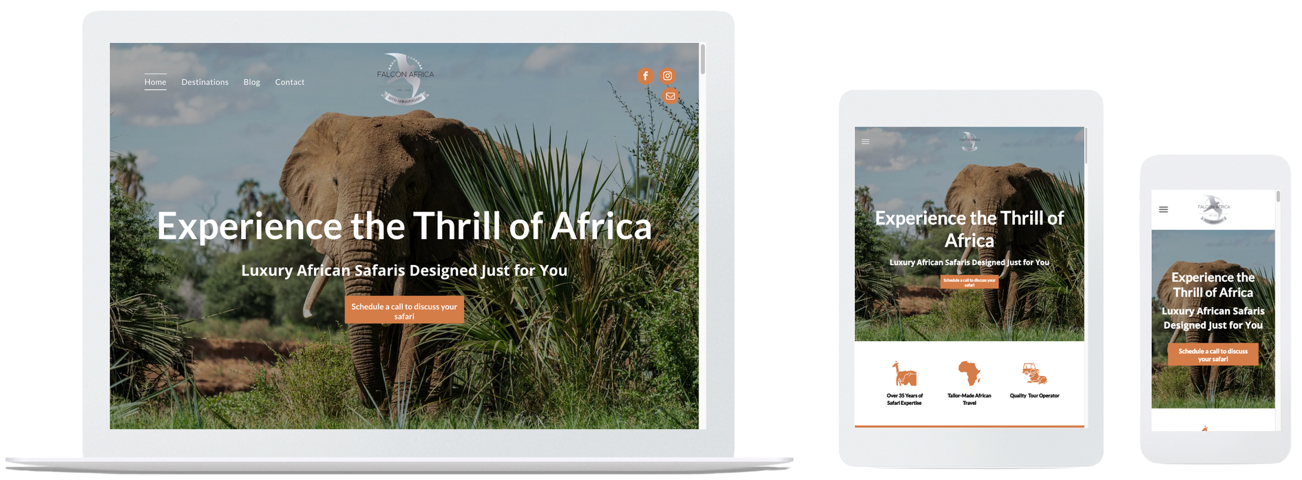 Responsive website display mockup showing the JUP logo and event branding on a laptop, tablet, and smartphone.