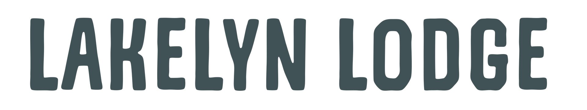 Lakelyn Lodge logo: Flag with 