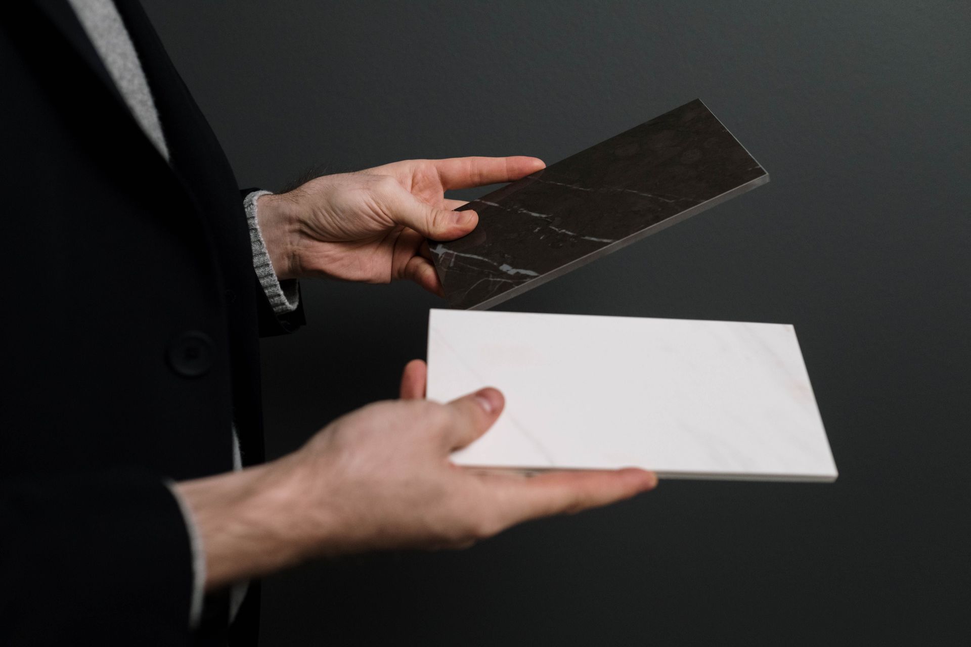 Examples of Matte and Glossy Tiles