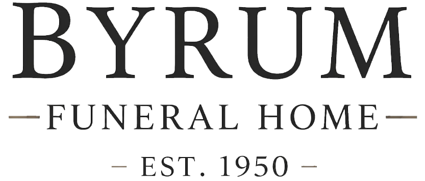 The logo for sample funeral home is shown on a white background.