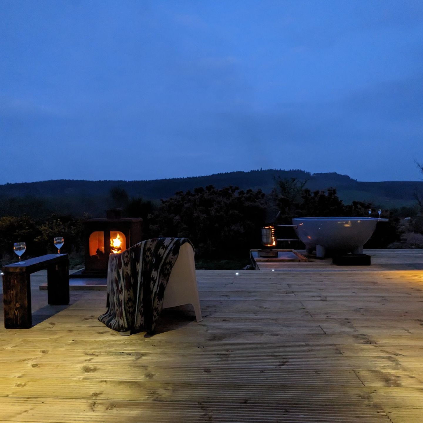 Contained Bliss Holiday Accommodation Gorsebank Glamping Scotland