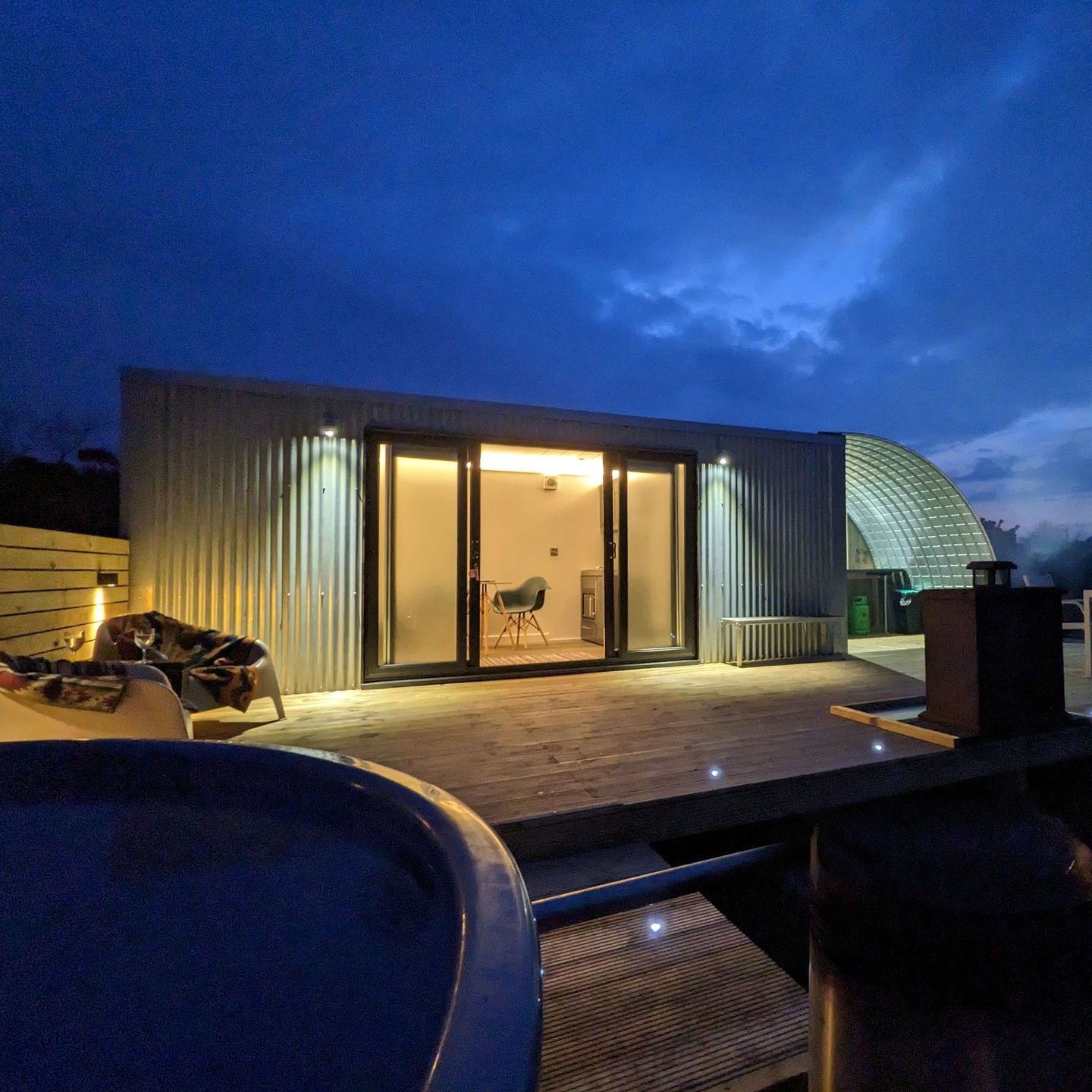 Contained Bliss Holiday Cabins at Gorsebank Dalbeattie