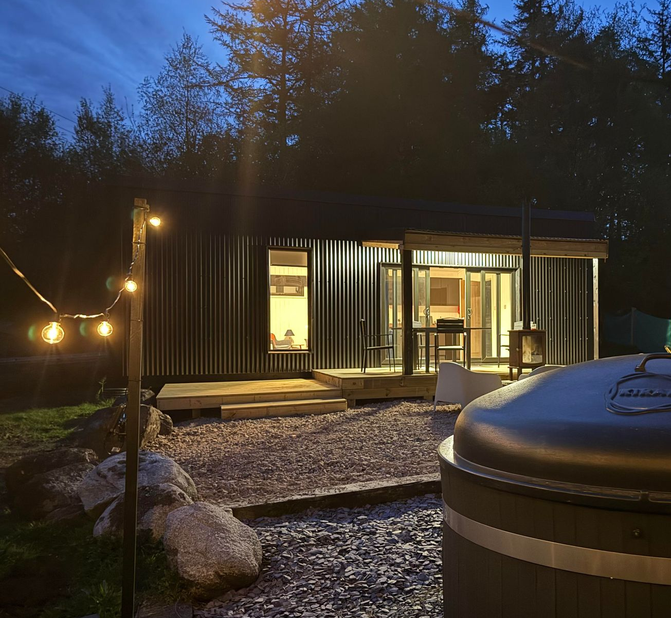 Contained Bliss Holiday Cabins at Gorsebank Dalbeattie