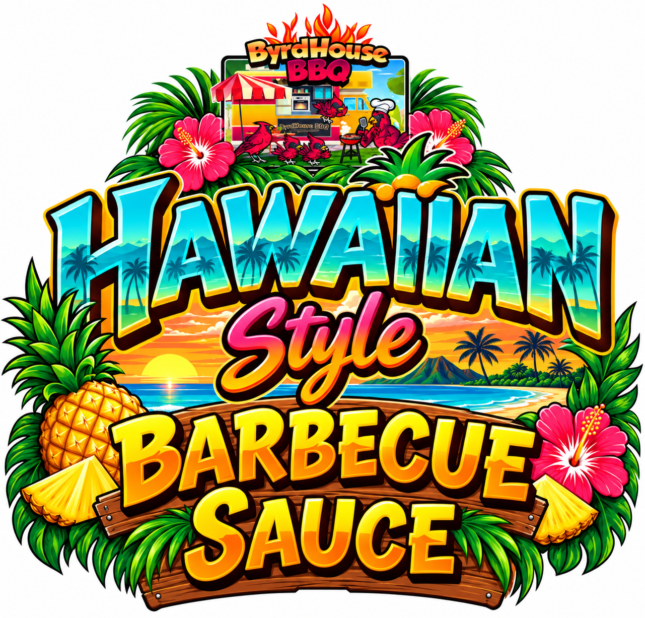 ByrdHouse BBQ Sauce (Hawaiian Style)