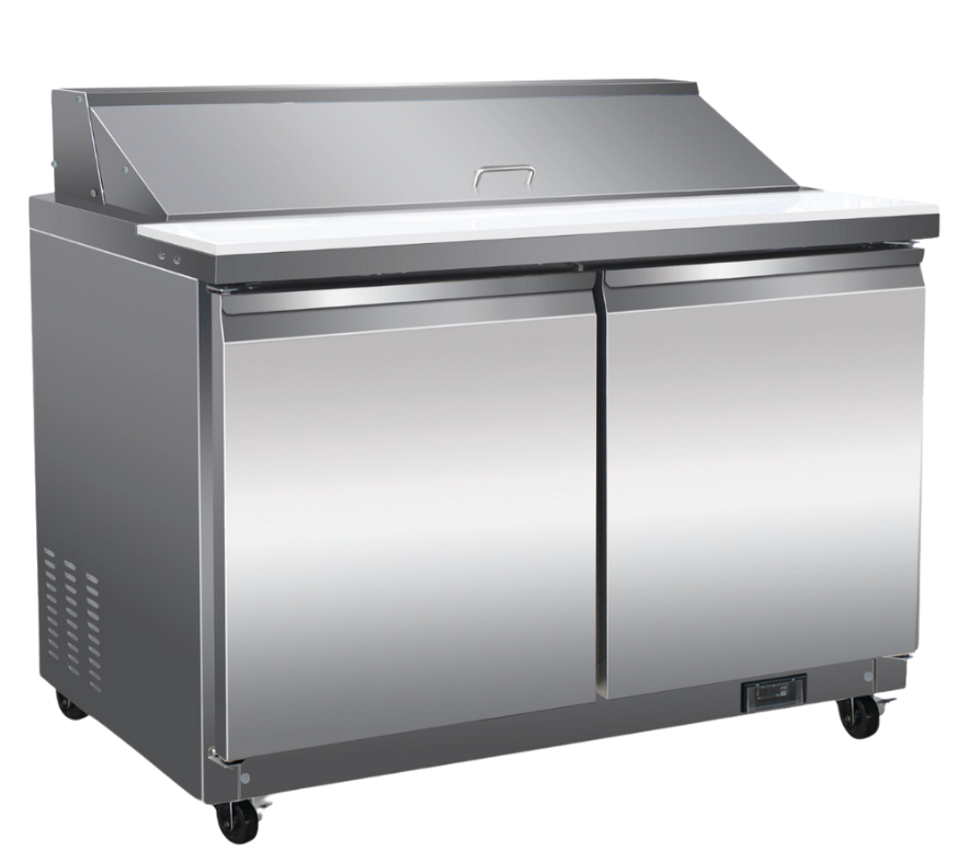 Model: SP48-12-HC Serve-Ware two section sandwich/salad prep table